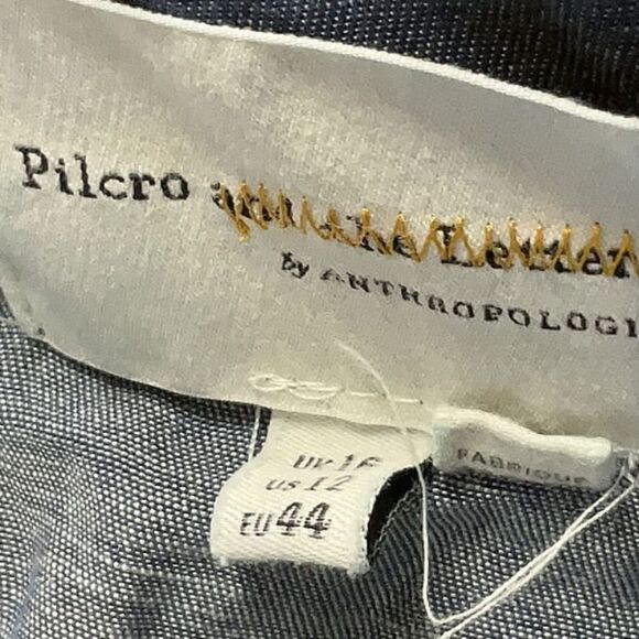 Pilcro & the Letterpress denim romper - Picture 4 of 5